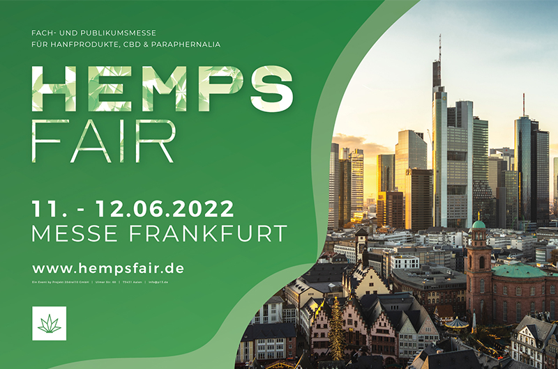 HEMPSFAIR 2022: Wir verlosen 5×2 Tickets für die beliebteste Hanfmesse