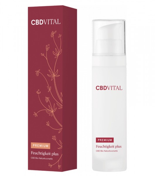 Feuchtigkeit plus - CBD Vital | Hanf & CBD-Kosmetik Gesichtspflege