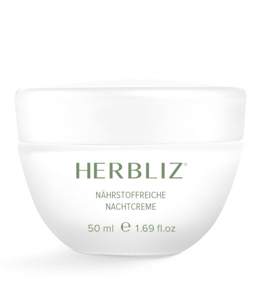Naehrstoffreiche Nachtcreme Herbliz