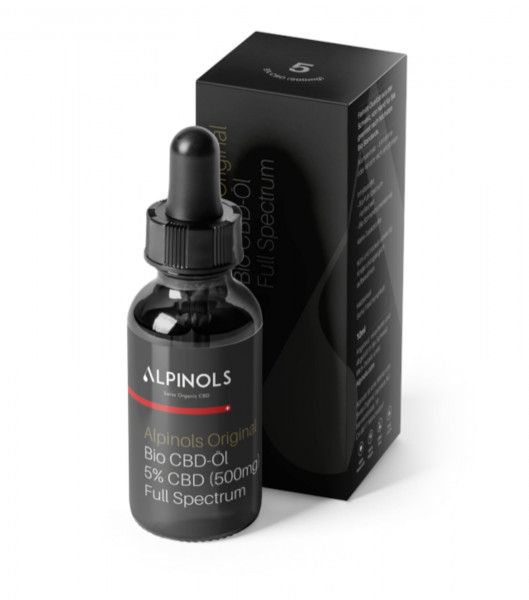 Full Spectrum CBD Öl 10ml - ALPINOLS