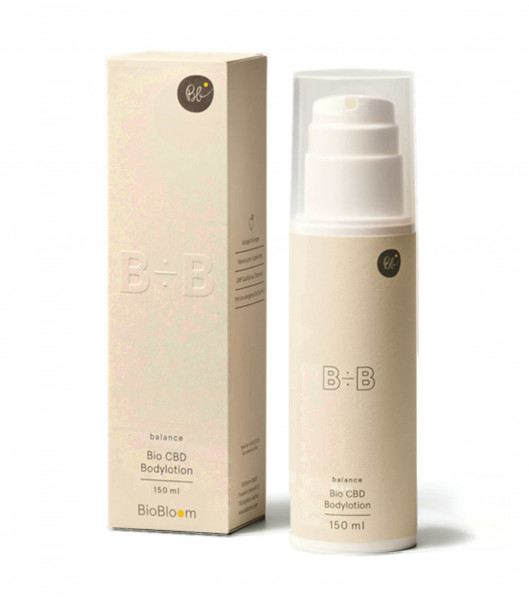 Bio CBD Bodylotion Biobloom